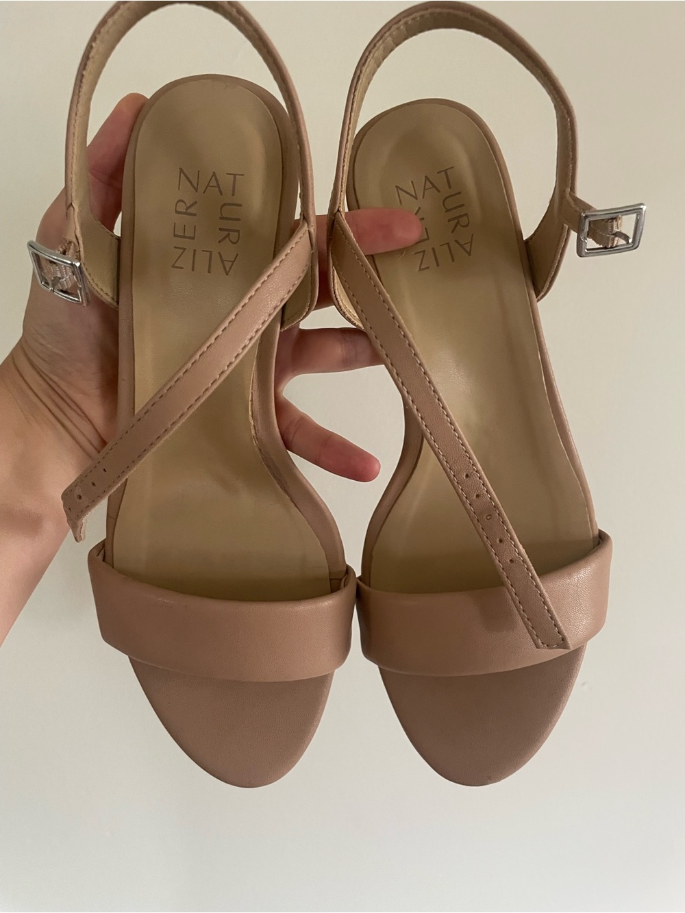 Naturalizer Women's Blush Tan Slingback Sandals